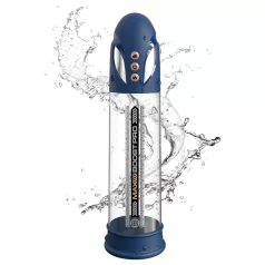 Pump Worx - automatická vakuová pumpa na penis - modrá