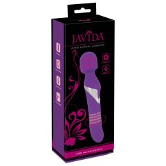 Javida Wand & Pearl - 2in1 masážní vibrátor (fialový)