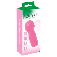   SMILE Mini Wand - nabíjecí mini masážní vibrátor (růžový)