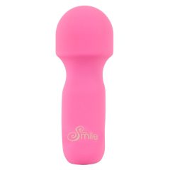 SMILE Mini Wand - cordless, mini massaging vibrator (pink)