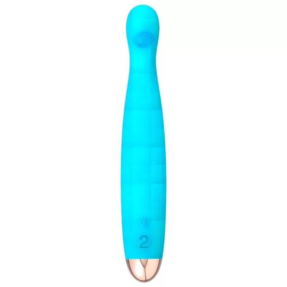 Cuties Mini - vibrátor na G-bod - vodotěsný, dobíjecí - tyrkysový