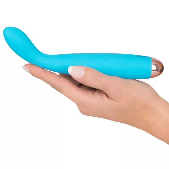 Cuties Mini - vibrátor na G-bod - vodotěsný, dobíjecí - tyrkysový