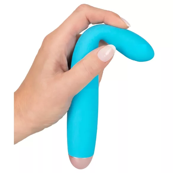Cuties Mini - vibrátor na G-bod - vodotěsný, dobíjecí - tyrkysový
