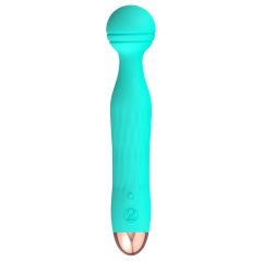   Cuties Mini Vibrator Green 2.G - nabíjací, vodotesný masážny vibrátor (zelený)