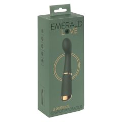   Emerald Love Luxurious G Spot Vibe - nabíjecí, vodotěsný vibrátor na bod G (zelený)
