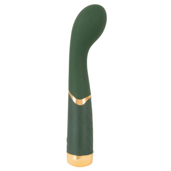Emerald Love Luxurious G Spot Vibe - nabíjecí, vodotěsný vibrátor na bod G (zelený)