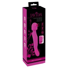   Javida Wand - nabíjecí, 3-funkční masážní vibrátor (fialový)