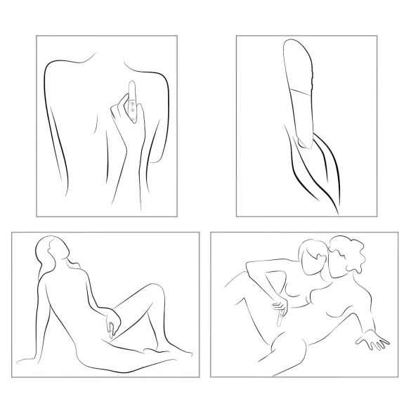 We-Vibe Tango X - vibrátor do kabelky - dobíjecí, vodotěsný - korálový