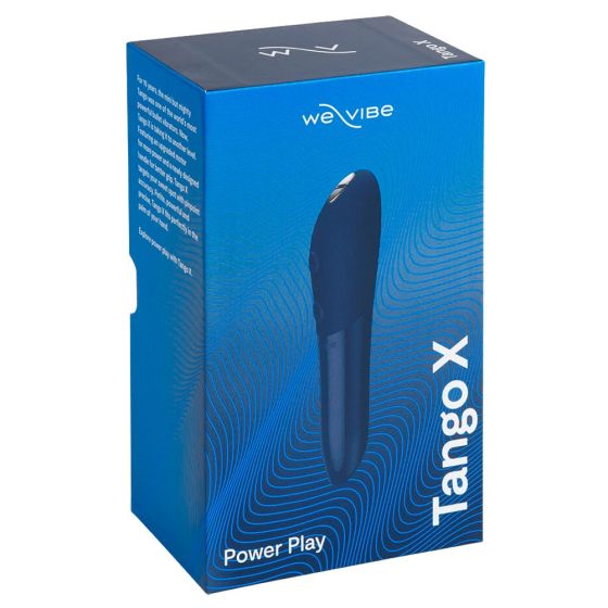 We-Vibe Tango X - nabíjecí vodotěsný tyčový vibrátor (modrý)