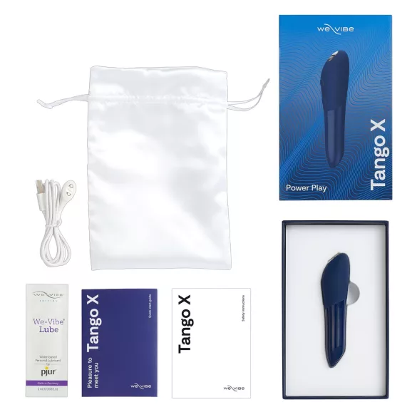 We-Vibe Tango X - vodotěsný minivibrátor - modrý