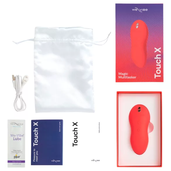 We-Vibe Touch X - dobíjecí vodotěsný vibrátor na klitoris - korálová