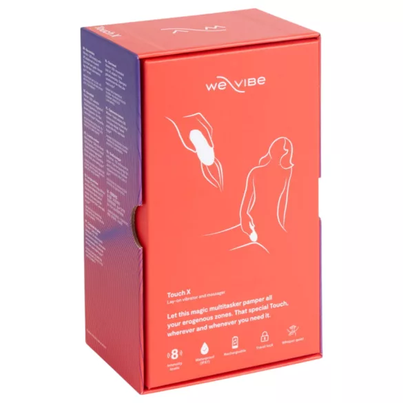 We-Vibe Touch X - dobíjecí vodotěsný vibrátor na klitoris - korálová