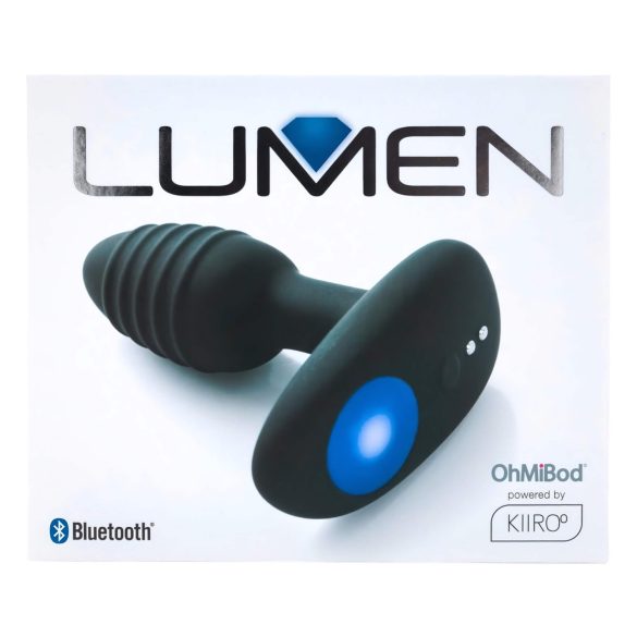Kiiroo OHMIBOD Lumen - interaktivní anální vibrátor (černý)
