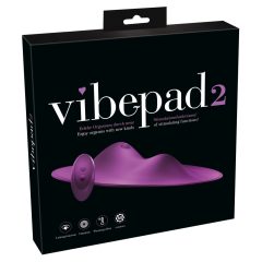   VibePad 2 - cordless, radio, licking pillow vibrator (purple)