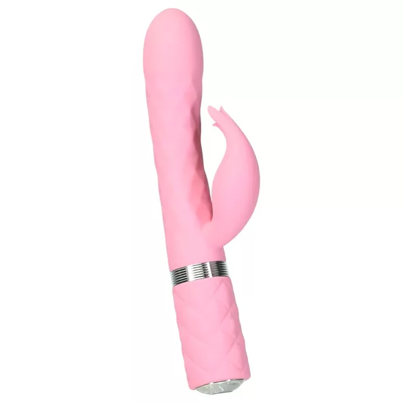 Pillow Talk Lively - vibrační stimulátor s akumulátorem a raménkem (růžový)