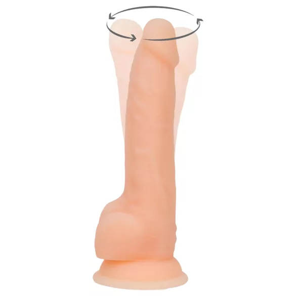 Naked Addiction - rotační vibrátor - 20 cm - realistický tělový