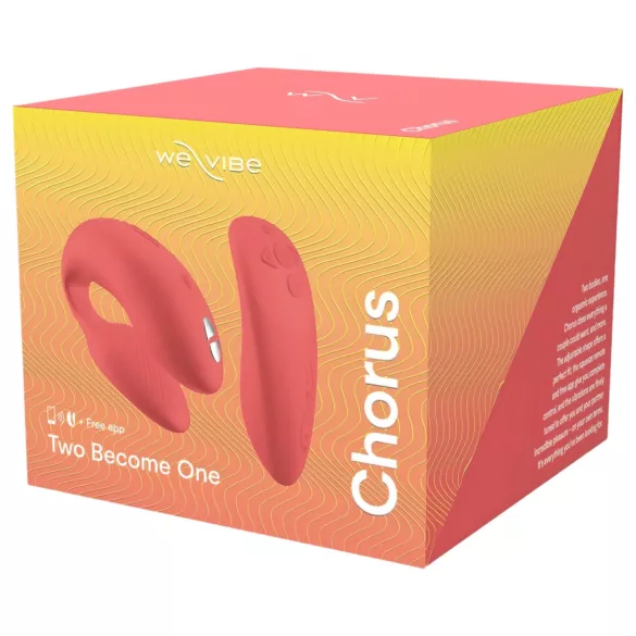 We-Vibe Chorus - párový vibrátor - chytrý, dobíjecí - oranžový