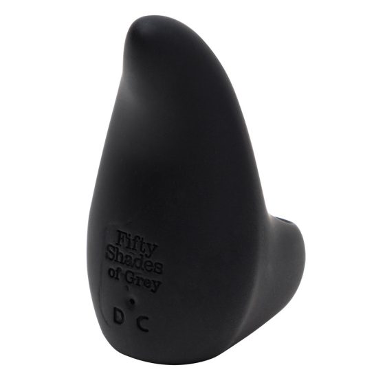 Padesát odstínů šedi - Sensation Finger dobíjecí vibrátor na prsty (černý)