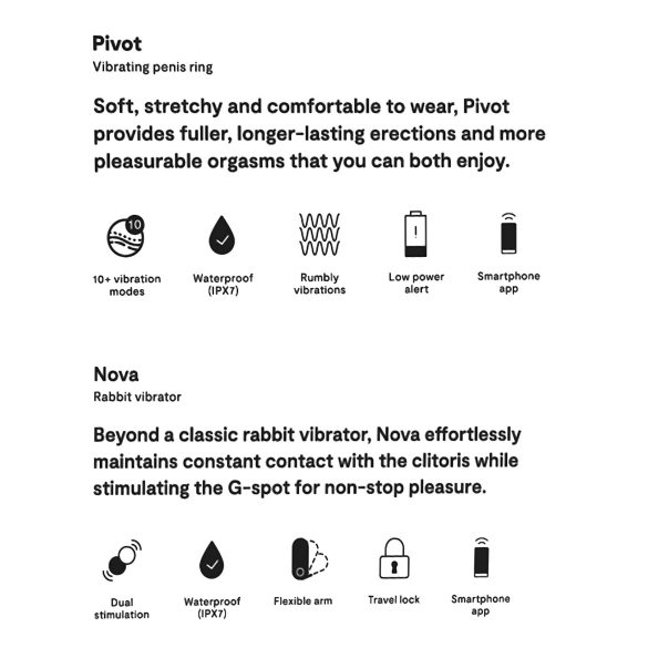 We-Vibe Date Night - sada párových vibrátorů - 2 kusy