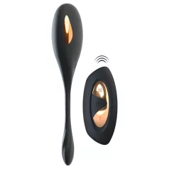   XOUXOU - vibrační vajíčko s dálkovým ovládáním - černé