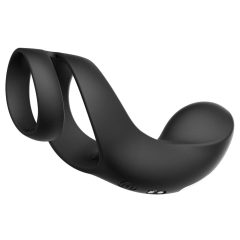   Svakom Benedict - bariérový stimulační vibrační kroužek na penis (černý)