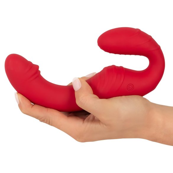 You2Toys - strapless vibrátor s dálkovým ovládáním - červený