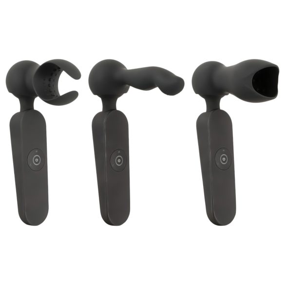 Couples Choice - vibrační masážní přístroj s ohřevem - akumulátorový - černý