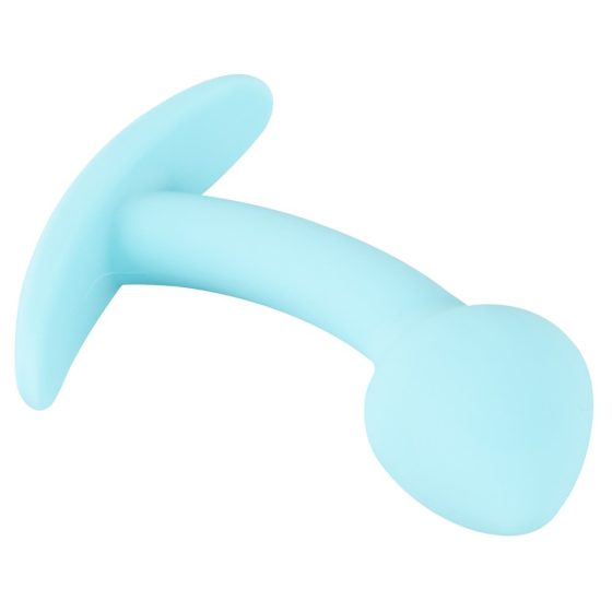 Cuties Mini Butt Plug - silikonové anální dildo - modré (2,6cm)