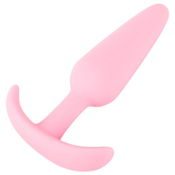 Cuties Mini Butt Plug - silikonové anální dildo - růžové (2,1cm)