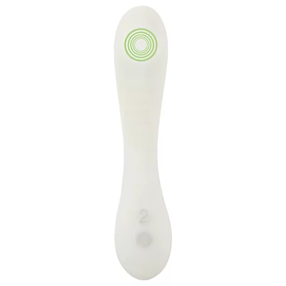 You2Toys - vibrátor na bod G - svítící ve tmě - bílý