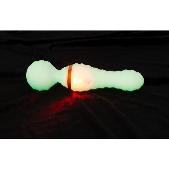 You2Toys Glow in the dark - fluorescenční masážní vibrátor (bílý)