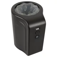 Rebel - vodotěsný rotační masturbátor - černý