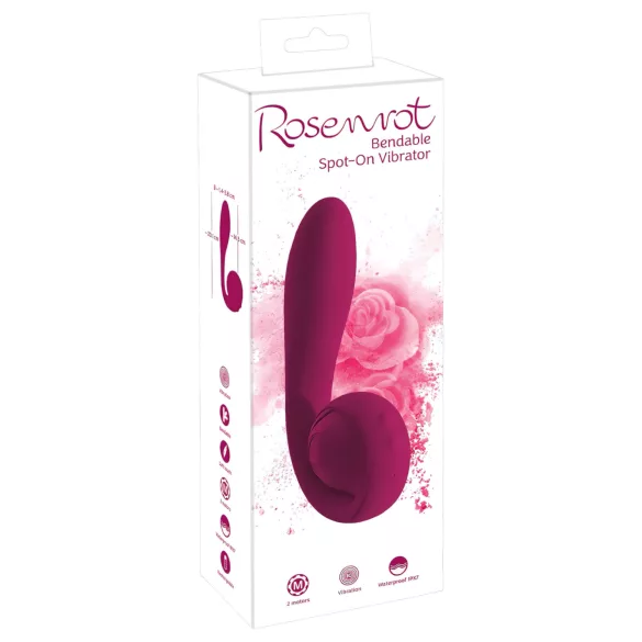 You2Toys Rosenrot - vibrátor na G-bod - akumulátorový, voděodolný, červený