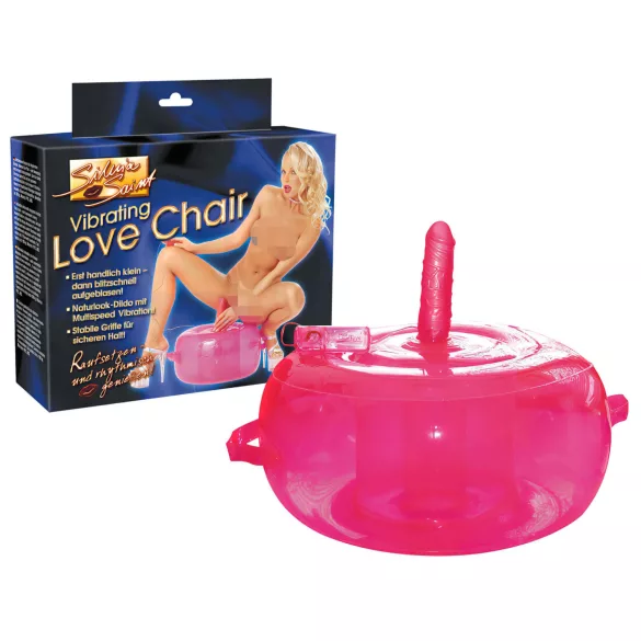 You2Toys - vibrační sexuální židle - růžová
