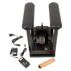   The Banger Sit-On-Climaxer - výkonný stroj na sex (černý)