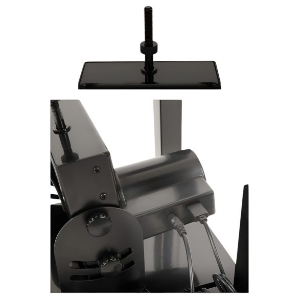 The Banger Sit-On-Climaxer - elektrický černý sexuální stroj