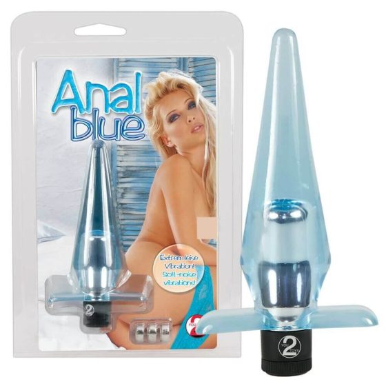 You2Toys Anal Blue - vibračný análny kolík