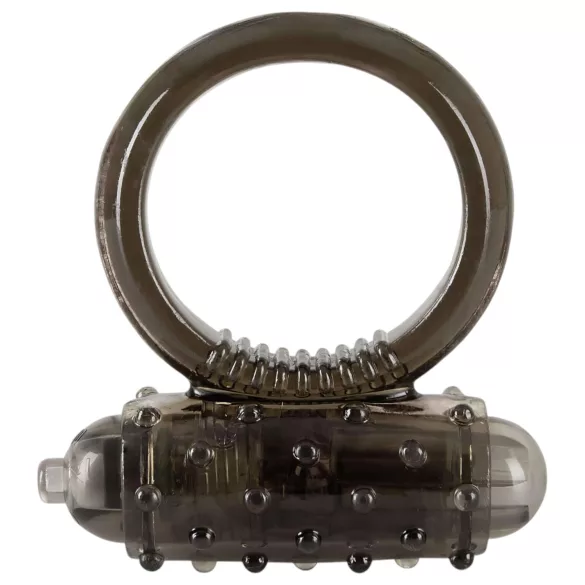 You2Toys - vibrační erekční kroužek - silikon - černý