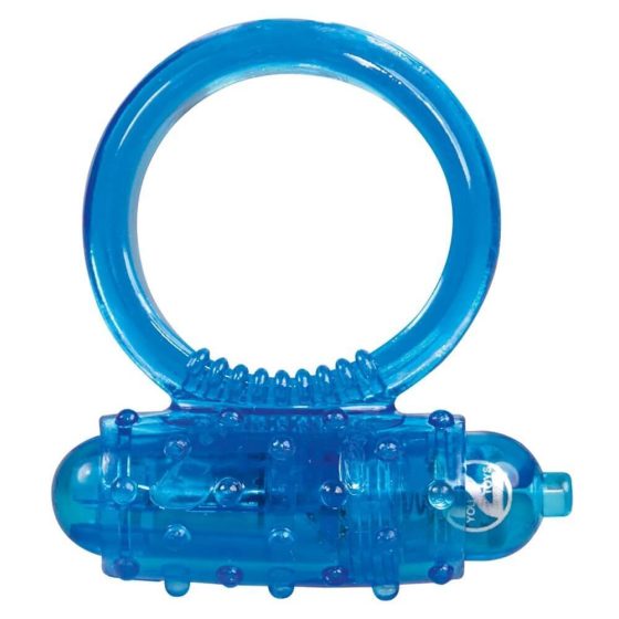 You2Toys Vibro ring - silikonový vibrační kroužek na penis - modrý