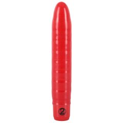 YOU2TOYS Soft Wave - vibrátor červený (18,5 cm)