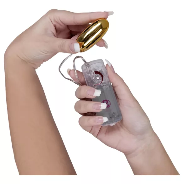 You2Toys - vibrační vajíčko - zlatá barva