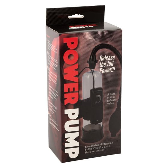 Seven Creations Penis Power Pump - Vibrační pumpa na penis