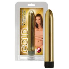 You2Toys Gold - vibrátor v zlatej farbe (17,5 cm)