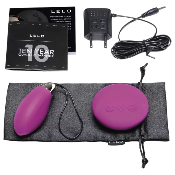 LELO Lyla 2 - vibrační vajíčko na dálkové ovládání - fialové