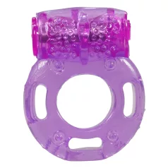   You2Toys - Vibrační erekční kroužek - jednorázový - fialový