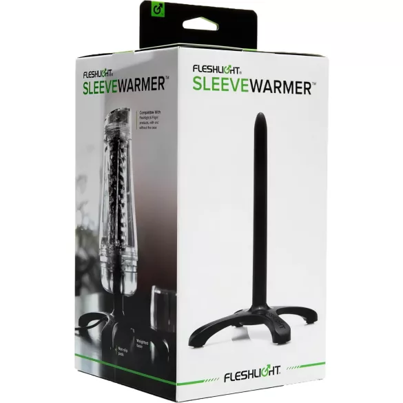 Fleshlight - ohřívač masturbátoru - rychlý ohřev - černý