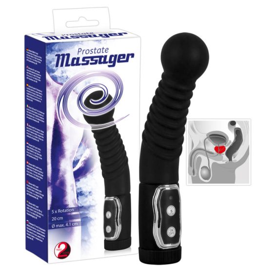 You2Toys Prostate Massager - otáčivý vibrátor na masáž prostaty