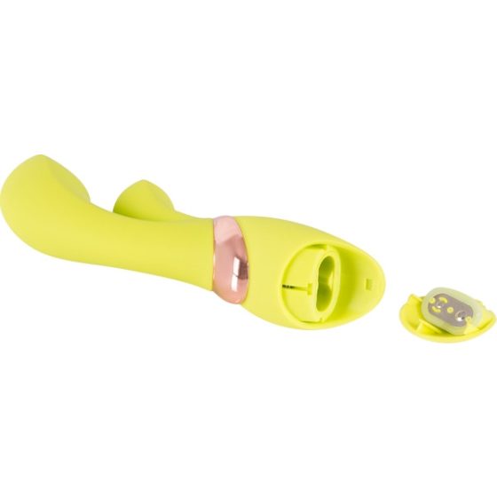 Jülie - Vibrátor na klitoris (žlutozelený)
