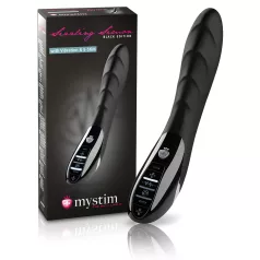   mystim Sizzling Simon - elektro stimulátor vibrátor - černý