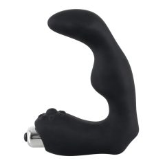   Rebel prostatě vibrator - zahnutý vibrátor na prostatu (černý)